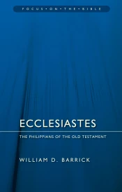 Ecclesiastes: The Philippians of the Old Testament