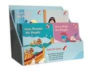Sent to Save Display With 24 Books